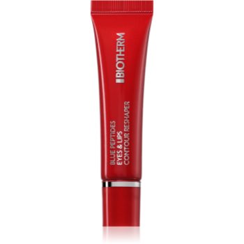 Biotherm Blue Peptides Eyes Lips Contour Reshaper ingrijirea pielii din jurul ochilor si a buzelor - imagine 2